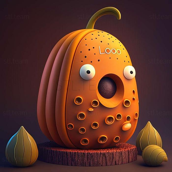 3D model LocoRoco 2 game (STL)